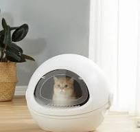 Полностью закрытый космический капсула туалет для кошек ...