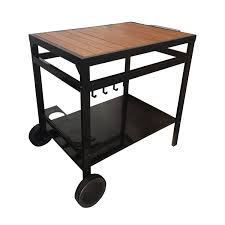 La ligne agape et sa table avec ou sans plancha intégrée apportera du cachet à votre intérieur. Desserte Jardin Et Plancha 97cm Aveiro Happy Garden