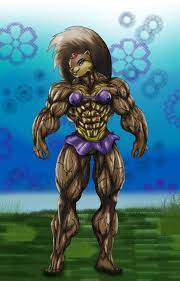 Sandra sandy cheeks is a. Muscular Sandy Cheeks Shefalitayal