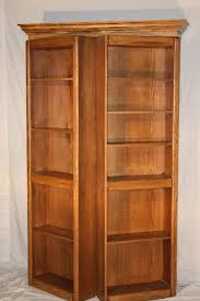 4 Oak Murphy Door Hidden Door System With Medium Brown Stain Available At Cshardware Com Rockler Com Lee Vall Sliding Mirror Door Secret Rooms Hidden Door