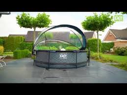 Exit Stone Pool O300x76cm With Dome Youtube