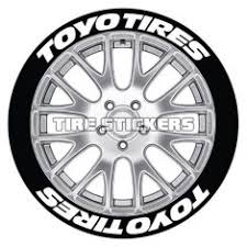 Toyo Tires Tire Lettering Kit