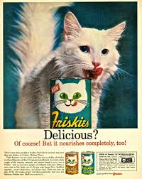 1960s Ad Vintage Advertisement Friskies Cat Food Retro Ads Vintage Advertisement Vintage Cat
