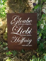 Glaube Liebe Hoffnung Glaube Liebe Hoffnung Glaube Wandschmuck