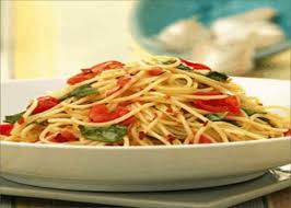 Angel Hair With Cherry Tomatoes And Basil Capelli D Angelo Con Pomodorini E Basilico Stuffed Peppers Recipes Pasta Dishes