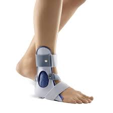 Amazon Com Bauerfeind Caligaloc Ankle Brace Helps Stabilize Entire Ankle Giving Medial Lateral Support Support To Help Repair Torn Ankle Ligaments Left Ankle Size 2 Beauty