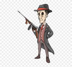 We would like to show you a description here but the site won't allow us. Cartoon Gun Clipart Gangster Shooting Tommy Gun Painting Png Download 1255891 Pikpng