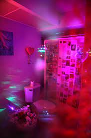 Hot Pink Neon Room Neon Bedroom Aesthetic Rooms