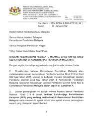 Cawangan naik pangkat, bahagian pengurusan sumber manusia, kementerian pendidikan malaysia, aras 4, blok e12 kompleks e, pusat pentadbiran kerajaaan persekutusan, 62604 putrajaya. Kpm Bpsm