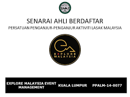 Start studying alias in english. Persatuan Penganjur Penganjur Aktiviti Lasak Malaysia Posts Facebook
