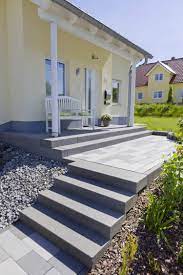 Stufen mit streckgitter belag, auftritt: Aussentreppe Und Hauseingang Gestaltungsideen Von Rinn Beton