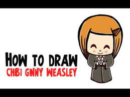 Ginny weasley by iitsyi on deviantart. How To Draw A Cute Chibi Ginny Weasley From Harry Potter Tutorial How To Draw Step By Step Drawing Tutorials Cute Chibi Cute Drawings Drawing Tutorial