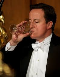 David Cameron in dash to cash in