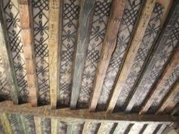 The Medieval Painted Ceilings Picture Of Huntingtower Castle Perth Painted Ceiling Painted Beams Ceiling Art