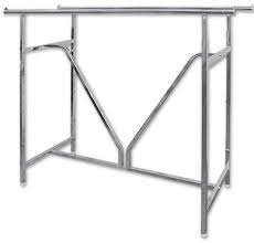This clothing rolling rack sets up in seconds. Double Clothes Rack Industrial Clothes Rack Retail Shelves For Shops
