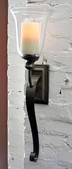 If the wires are too long to fit behind the plate of the sconce you could always cut them (although that means you can't. 15 Battery Operated Wall Scones Ideas Wall Scones Wall Sconces Sconces