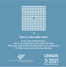 A partir de 19 de abril, data do momento censitário, todos os cidadãos devem responder ao questionário, via internet, de preferência até 3 de maio. Censos 2021 Homepage
