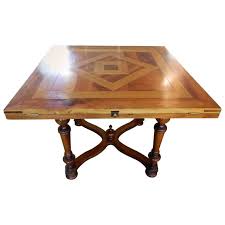 Custom Made Square Marquetry Dining Table With Inlay Design 20th Century Dining Table Modern Dining Room Tables Dining Room Table