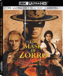 Verified 4 days ago new offer just added. The Mask Of Zorro To Be Unveiled On 4k May 5 Media Play News