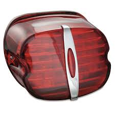 Kuryakyn Ece Compliant Led Taillight Conversion Kit With License Plate Illumination Deluxe Red 5462