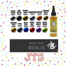 Left to right, top to bottom.). Jts At Color Metallic Series Paint Gold Metal Gun Aluminium Copper Gundam Hobby Spraying Compatible Skull Color Shopee Malaysia
