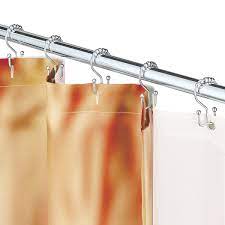 Jun 18, 2021 · place your shower curtain hooks on the rod. Double Shower Curtain Hooks Are Double Sided To Hang The Liner On One And The Shower Curtain On The Other Set Of 12 Walmart Com Walmart Com