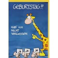 Geburtstag ist ein sehr wichtiges datum für jede person. Geburtstagskarte Witzig Hab Ich Nicht Vergessen Giraffe
