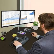 Setting up dual monitors helps your productivity immensely. Easy Adjust Dual Monitor Desk Stand 13 To 27