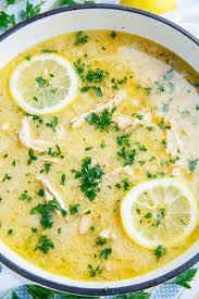 Avgolemono Soup Aka Greek Lemon Chicken Soup Recipe Greek Lemon Chicken Soup Healthy Soup Recipes Lemon Chicken Soup