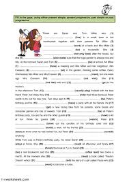 Present Simple Vs Present Continuous Exercises Intermediate Level Pdf Present Simple Progressive Past Simple Progressive Interactive Worksheet Grammar Worksheets English Grammar Worksheets Simple Past Tense Worksheet