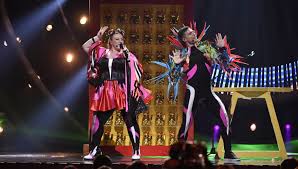 Liste des artistes qui ont ou qui vont preformer au concours eurovision de la chanson. Melodifestivalen On Twitter Sarah Dawn Finer As Netta Barzilai Eric Saade As Dana International Iconic Melfest Eurovision