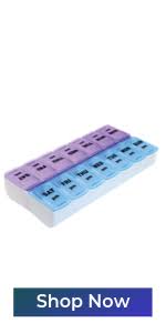 Returns are not accepted after 30 days. Amazon Com Apex Twice A Day Weekly Pill Organizer Weekly Pill Organizer 2 Times A Day Color Coded Easy Open See Through Lids Organize Medication Or Vitamins By Am Pm Or Morning And Bedtime Assorted Health Personal