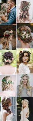 A short bob will not require you much on combing and styling. 18 Gorgeous Wedding Hairstyles With Flower Crown Oh Best Day Ever