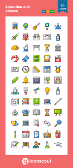 You can use these free icons and png images for your photoshop design, documents, web sites, art projects or google presentations, powerpoint templates. Download Education And Science Icon Pack Available In Svg Png Eps Ai Icon Fonts Science Icons Education Icon Education