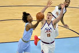 On tuesday, nuggets big man nikola jokic was named the 2021 nba most valuable player, edging out joel embiid and steph curry for the honor. Nikola Jokic Has Triple Double Nuggets Beat Hornets 129 104