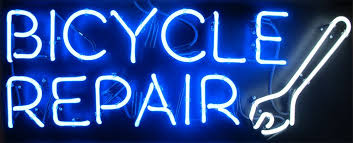 This Is A Bicycle Repair With Wrench Neon Sign That Is A Great Sign For Bike Repair Shops Measuring 32 Inches Neon Signs Custom Neon Signs Custom Neon Lights