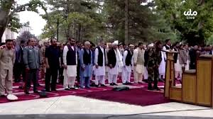 Taliban fighters take control of afghan presidential palace after the afghan president ashraf ghani fled the country, in kabul, afghanistan, sunday, aug. Rockets Land Near Afghan Presidential Palace During Eid Prayers Daily Sabah