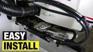 Installing A Hydrive Hydraulic Steering On Boat Start To Finish Full Boat Restoration Part 15 Youtube