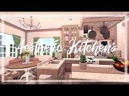 (well one is a bar so uhhhhh. Bloxburg Speed Build Aesthetic Kitchen Ideas Part 2 Youtube