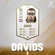 One of the greatest and most recognisable players of his generation, davids blended subtle skill with a combative attitude. Edgar Davids Fifa
