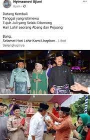 Selamat hari lahir sayang, 💕 , semoga usiamu yang bertambah menjadikan kamu seorang hamba yang semakin baik kepada tuhannya. Selamat Hari Lahir Bang Den Batamnews Co Id