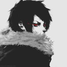 Otakuno Anime Guys Guys With Black Hair Red Eyes