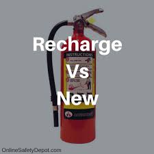 Check out our free fire extinguisher training video osha, including fire extinguisher types, the pass method for using fire extinguishers, and when to fight. Should You Recharge A Fire Extinguisher Or Buy A New One Industrial And Personal Safety Products From Onlinesafetydepot Com