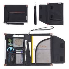 Get it as soon as wed, jan 13. Btsky Portfolio File Folder A5 Documents Bag Files Organizer Business Card Holder Stationery Bag Book Bible Cover Briefcase Waterproof With Removal Handle Strap Easy To Carry Green Office Supplies Office Products