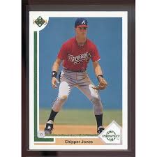 Troops serving overseas in operation desert shield. 1991 Upper Deck 55 Chipper Jones Atlanta Braves Rookie Card Walmart Com Walmart Com