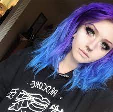 Usa Emo Scene Gothic Punk Music Coloredbeauties Crazycolours Haircoloring Hairgoals Alternative Hai Pretty Hair Color Aesthetic Hair Turquoise Hair