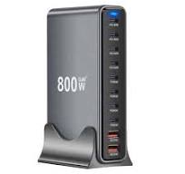 800W 10 Port GaN Multi USB C Charger Station PD 140W Fast Charging For  iPhone 16 | eBay