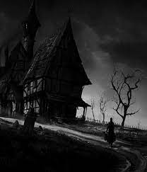 Mephistopheles Adli Kullanicinin The Goth In Me Panosundaki Pin Perili Evler Karanlik Sanat Resimler