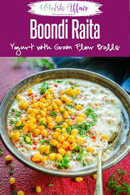 Boondi Raita Is A Healthy And Delicious Accompaniment Made With Yogurt And Small Fried Balls Made O Indian Food Recipes Raita Recipe Indian Boondi Raita Recipe