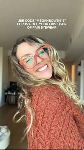 My favorite base frames are ‘Murphy’ in ‘Blue Clear’! Discount using  “MEGANBOWEN15” to get your firat pair! Check out my faves @paireyewear  #PairPartner #Ad
